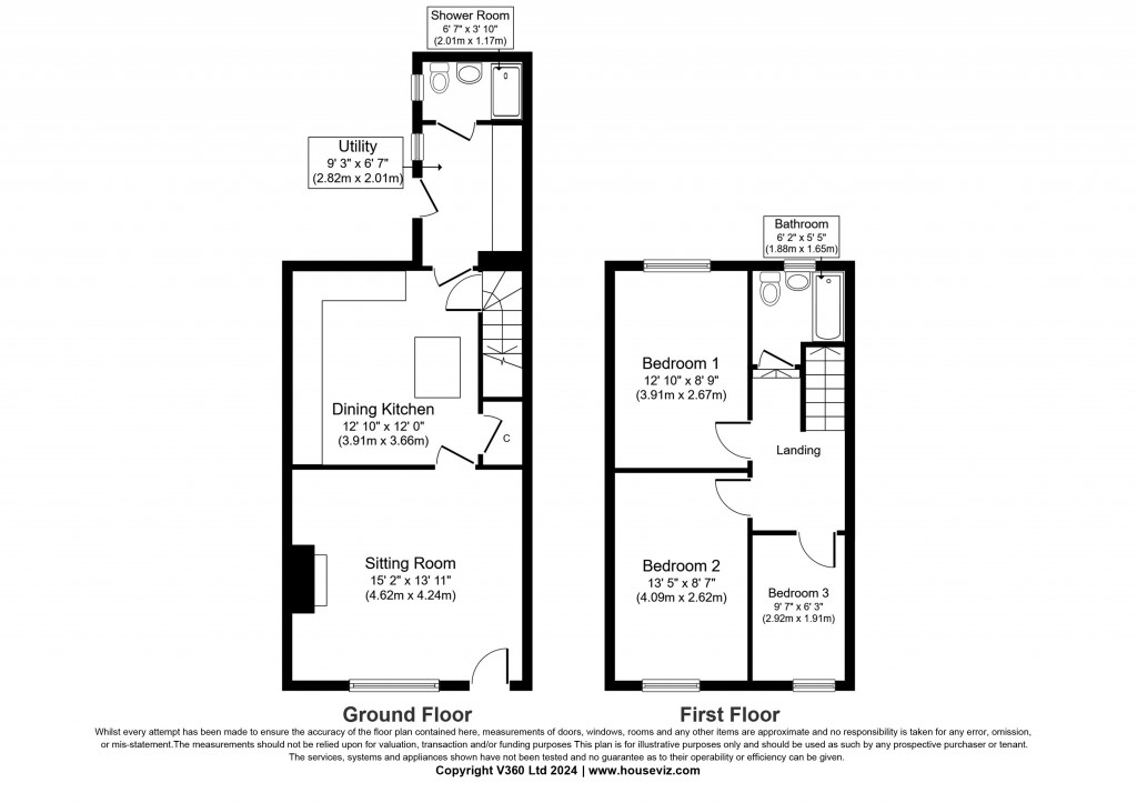 Floorplans For Fold Lane, Cowling