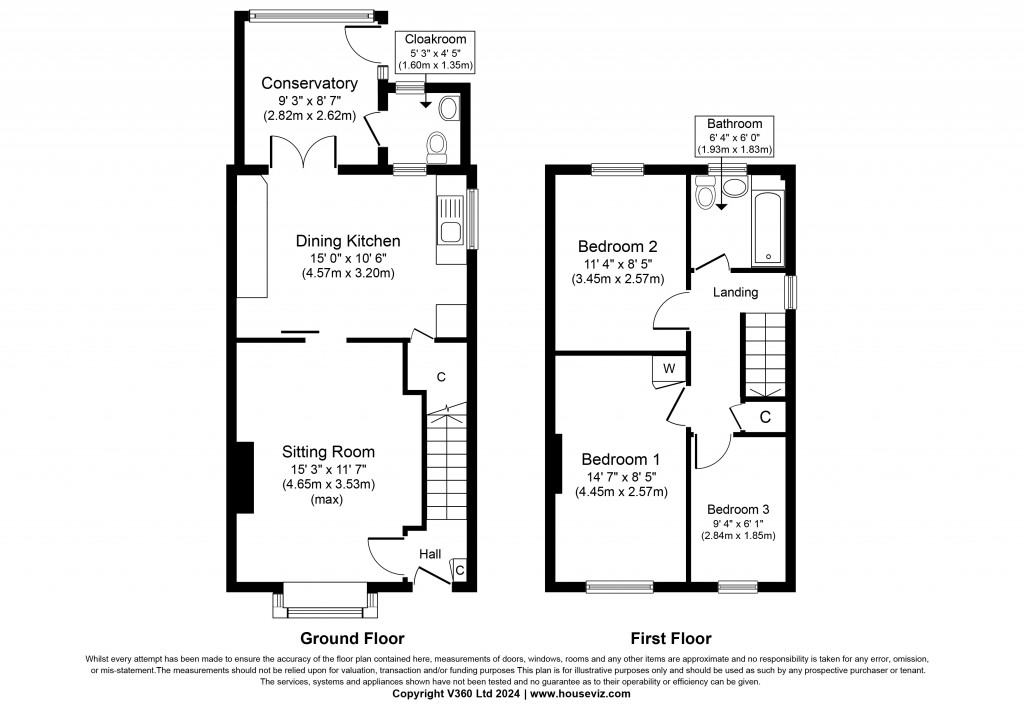 Floorplans For Charlton Grove, Silsden