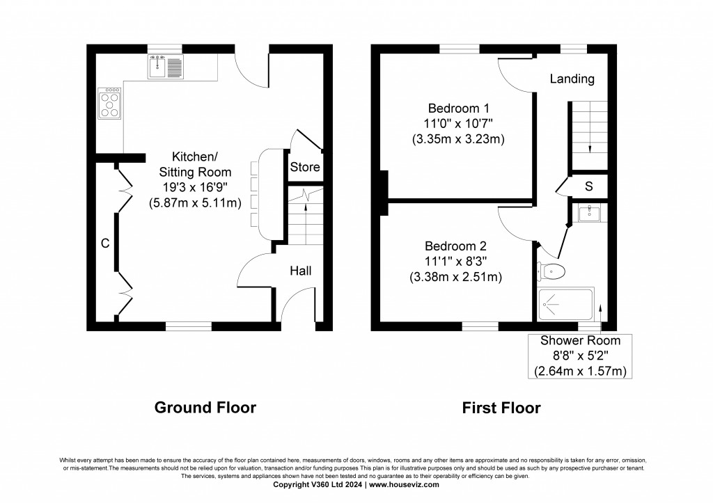 Floorplans For Castle Street, Skipton