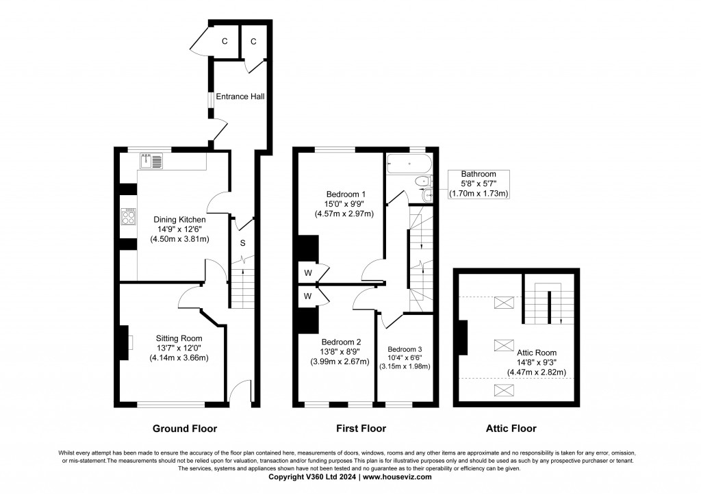 Floorplans For Sunnybank Villas, Glusburn