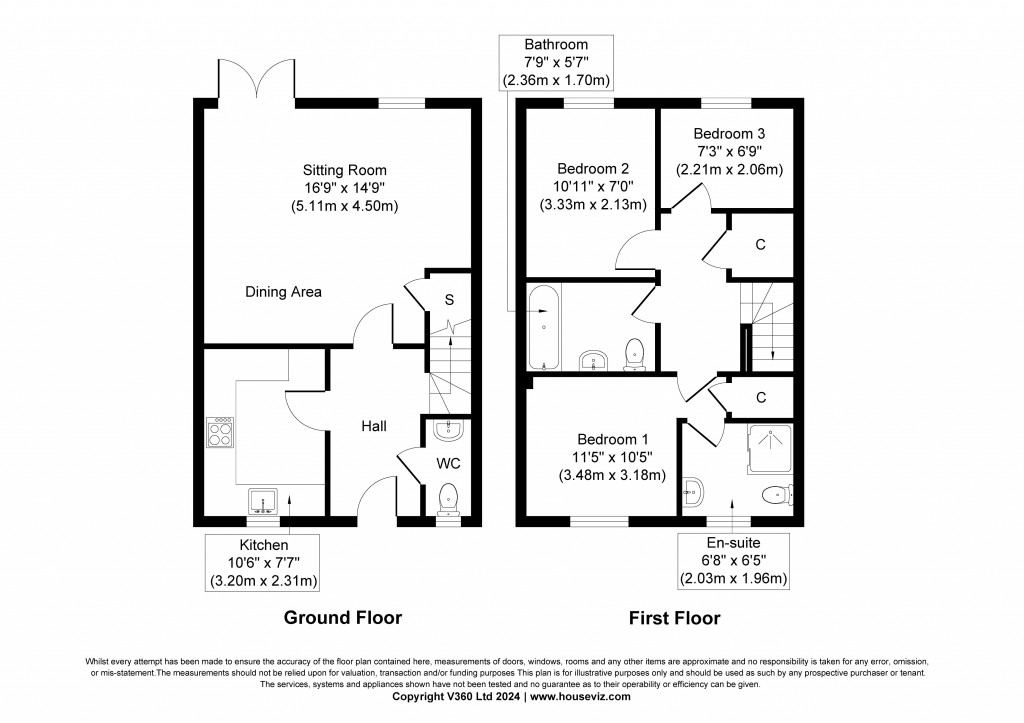 Floorplans For Heywood Drive, Eastburn