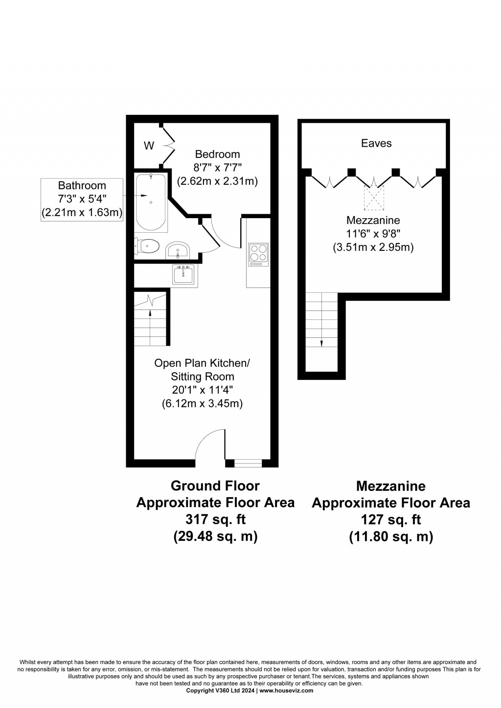 Floorplans For Brigg Mount, Park Road, Cross Hills