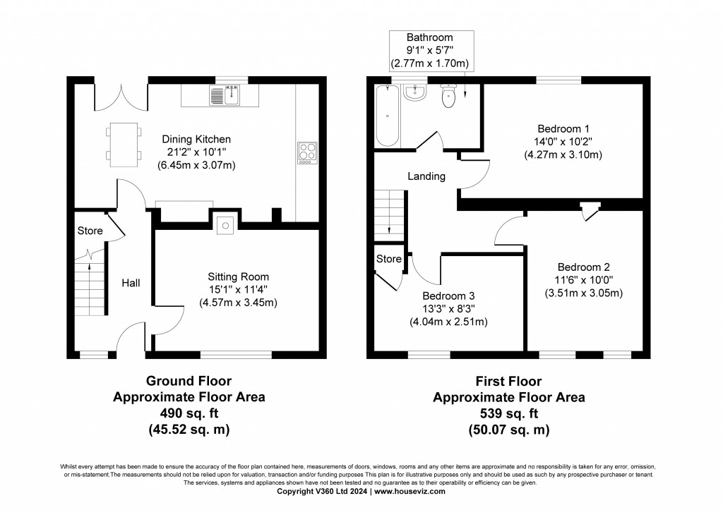 Floorplans For Dale Road, Carleton