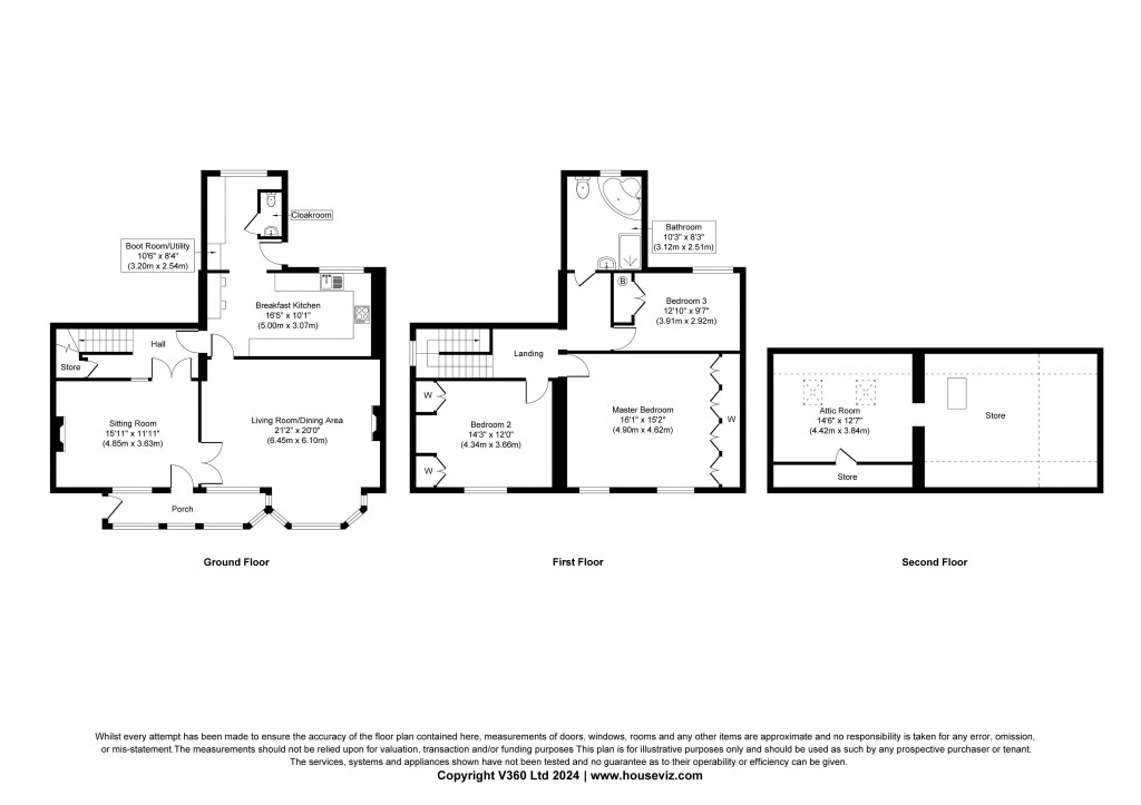 Floorplans For Keighley Road, 15 Keighley Road, Cross Hills