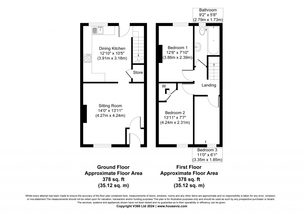 Floorplans For Ash Street, Cross Hills