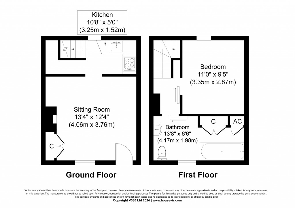 Floorplans For Green Lane, Glusburn