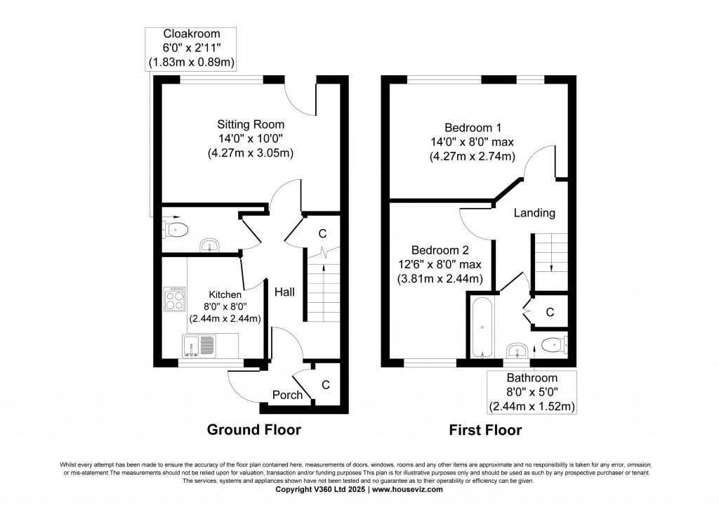 Floorplans For Bobbin Mill Court, Steeton