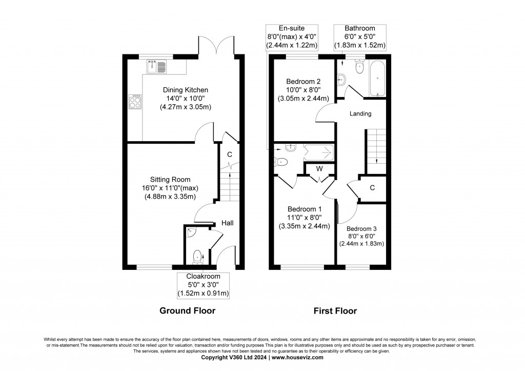 Floorplans For Stephenson Drive, Silsden