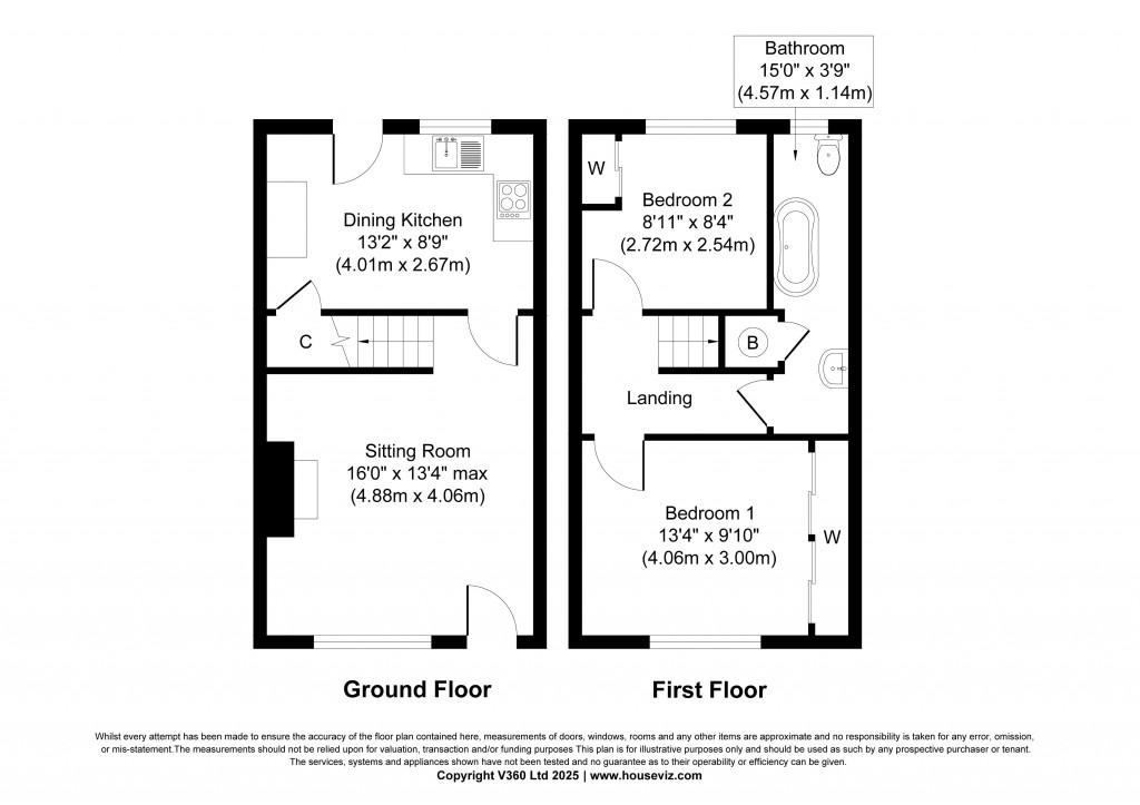 Floorplans For Aire View, Cononley