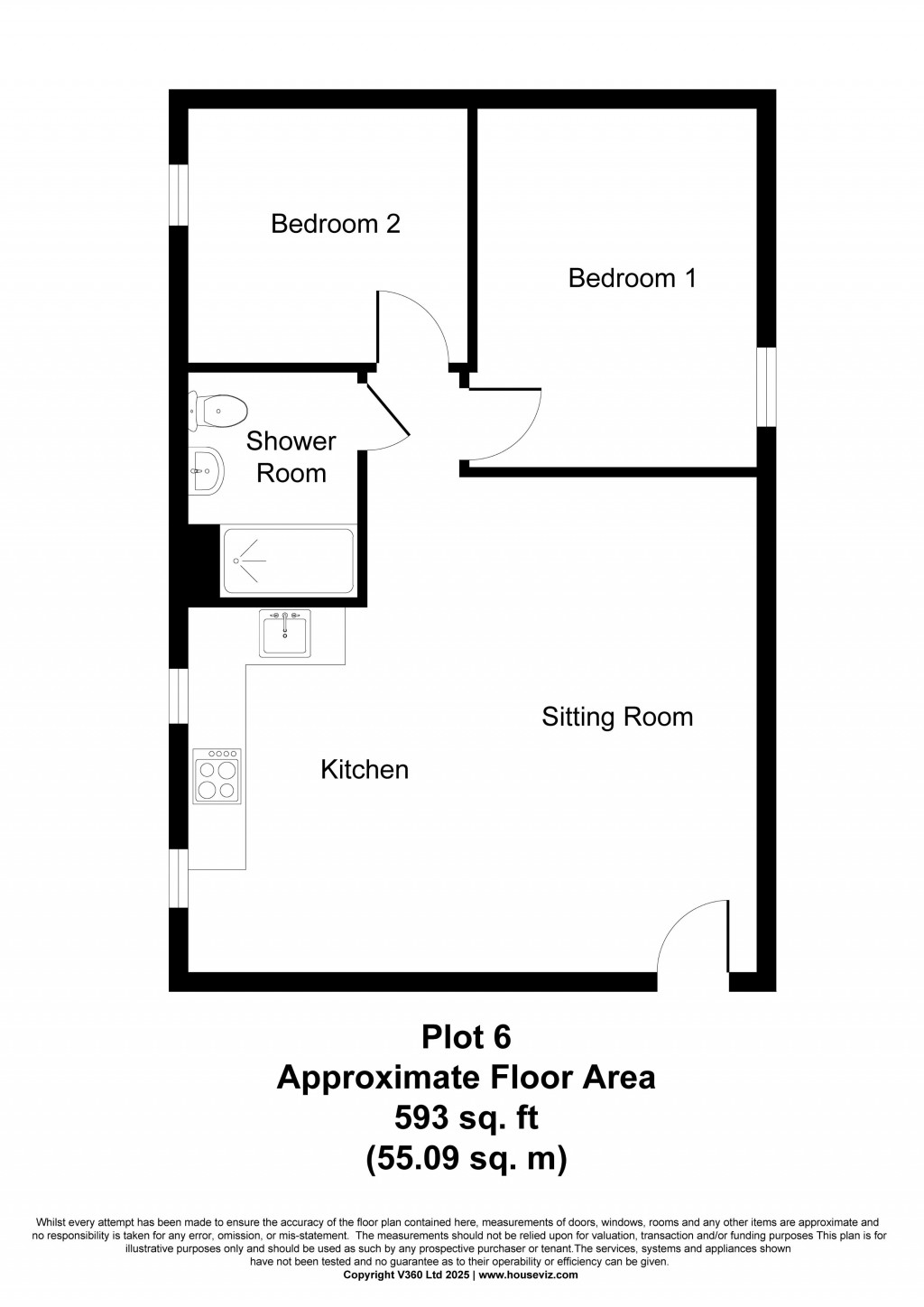 Floorplans For Plot 6 Baildon Mills, Baildon