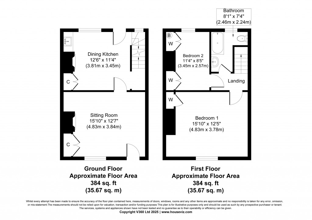 Floorplans For Walton Street, Cowling