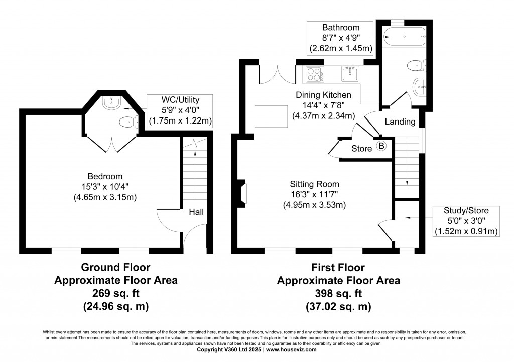 Floorplans For The Arbour, Farnhill