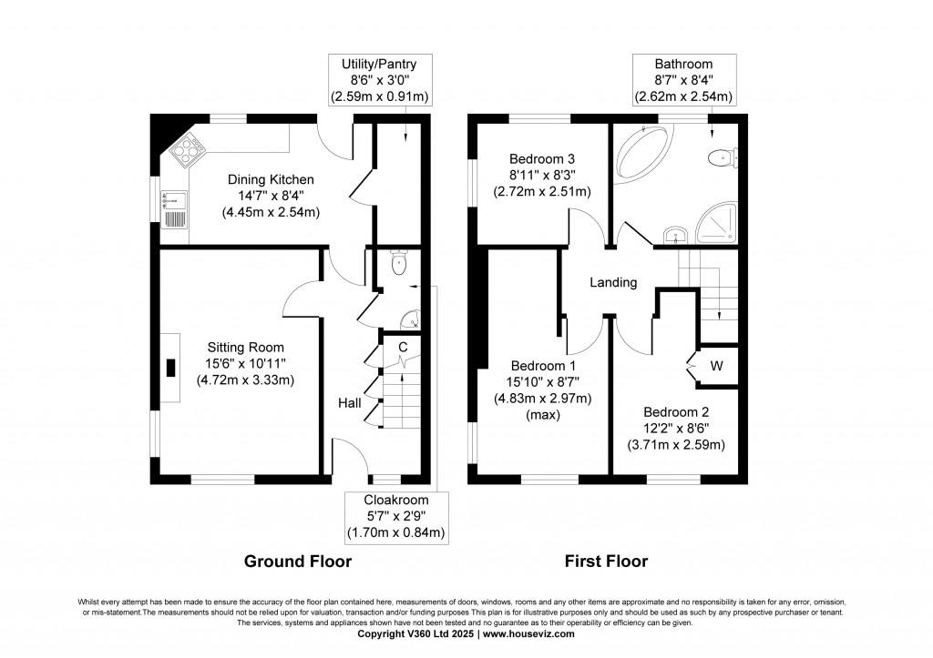 Floorplans For Aire Street, Cross Hills