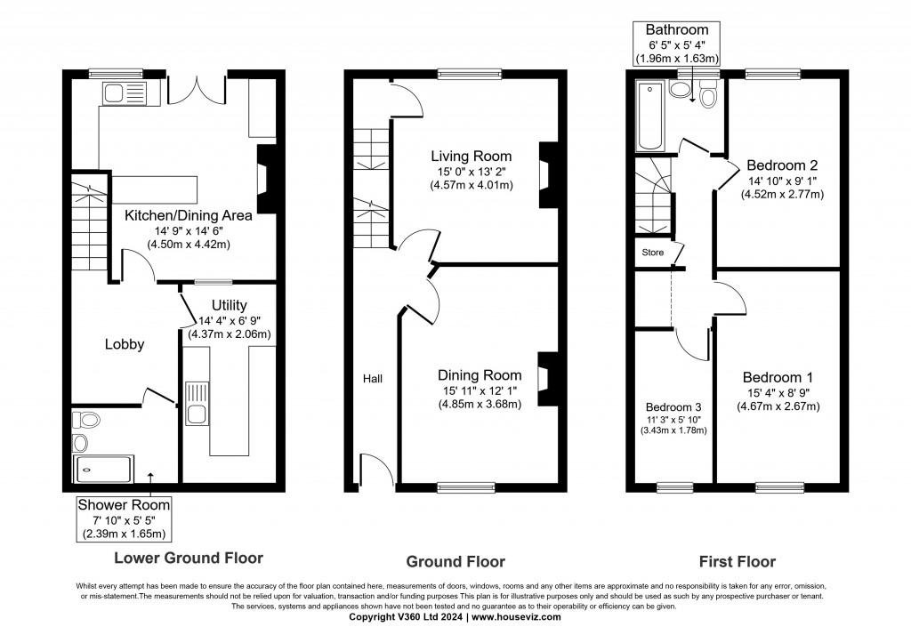 Floorplans For Lane Ends, Cowling