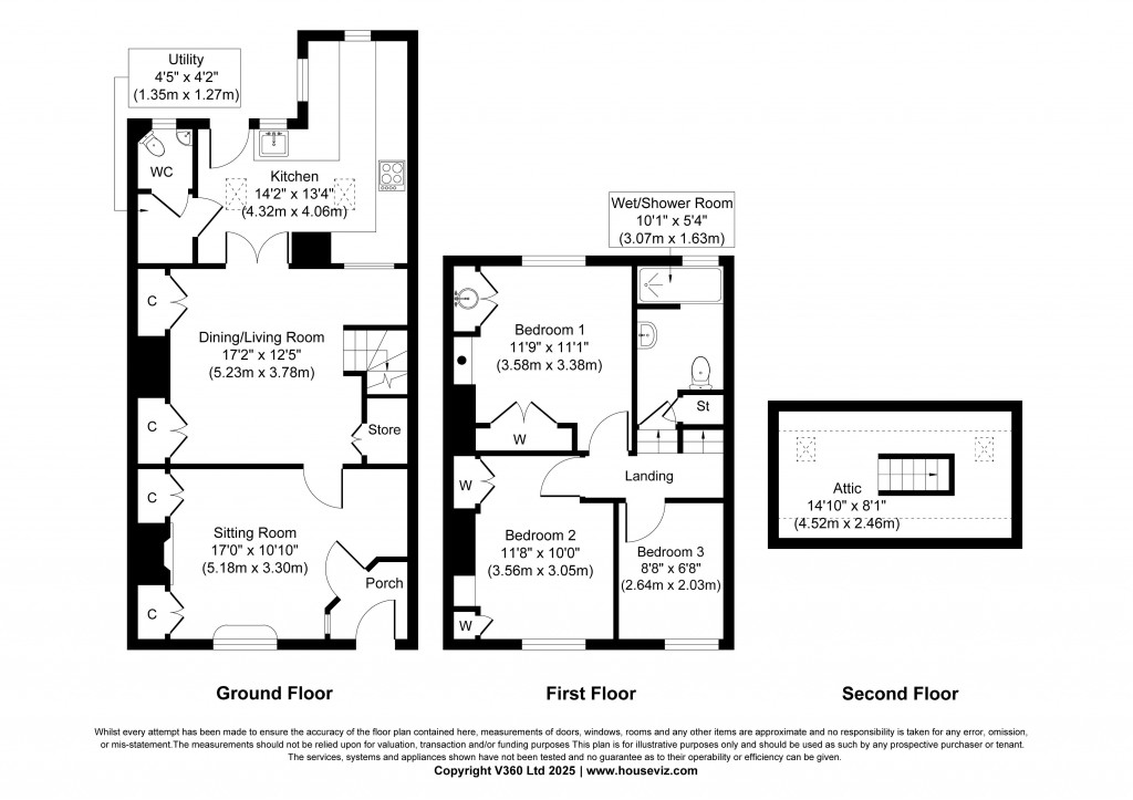 Floorplans For Main Street, Embsay