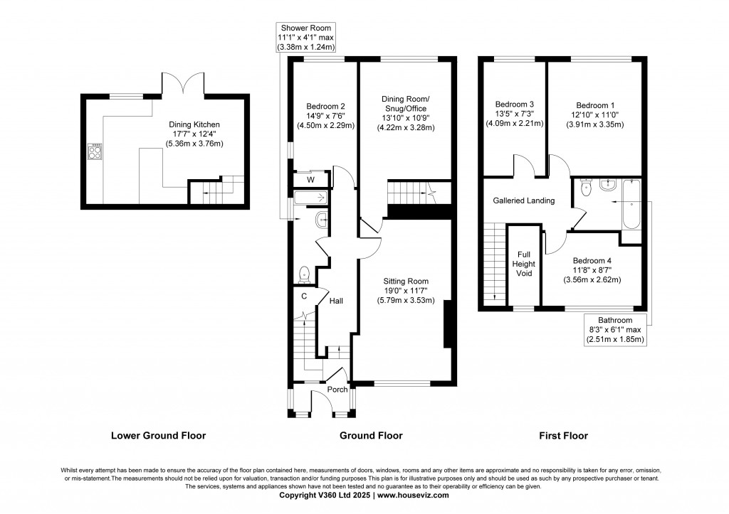 Floorplans For Crosshills Road, Cononley