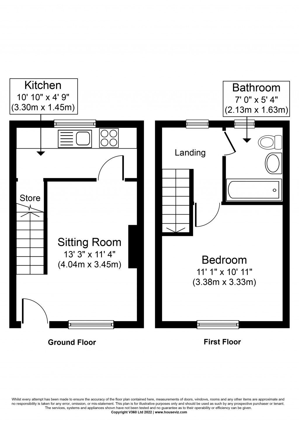 Floorplans For Skipton Road, Steeton