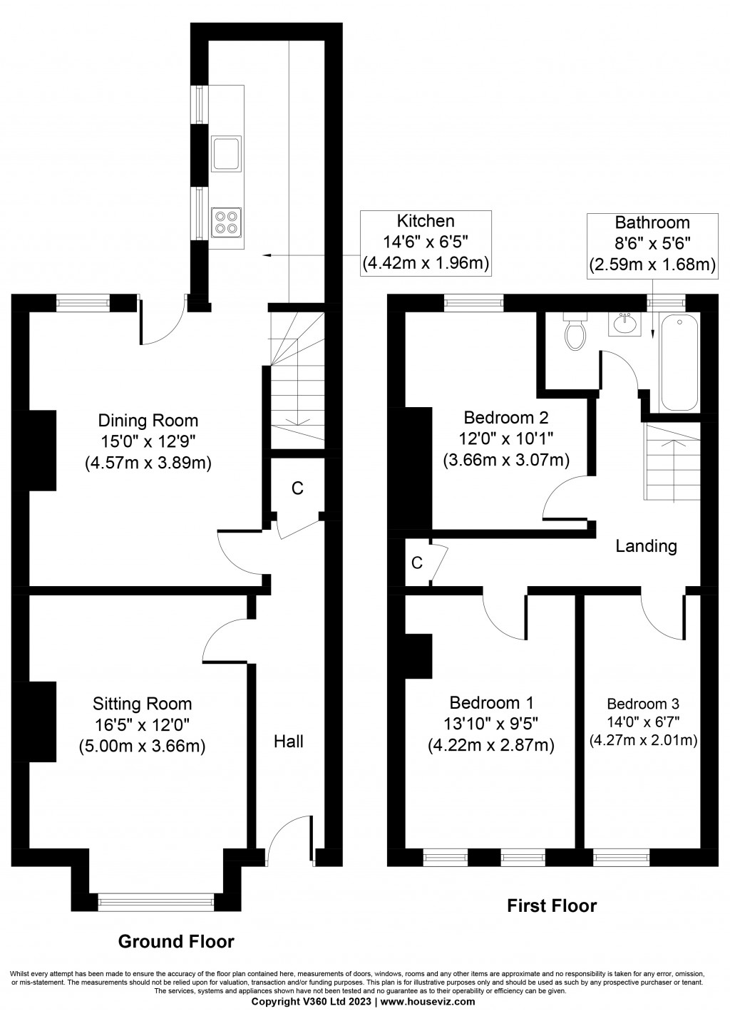 Floorplans For Sunnybank Villas, Glusburn