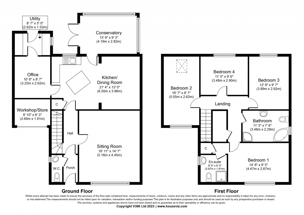 Floorplans For Hazel Grove, Sutton-in-Craven