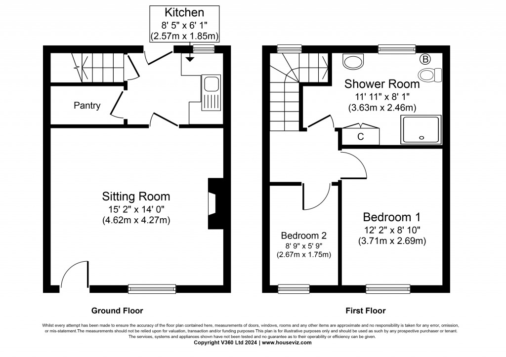 Floorplans For Mill Lane, Steeton