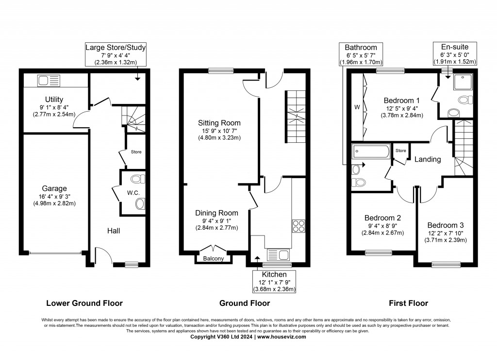 Floorplans For Royd Court, Keighley Road, Cowling