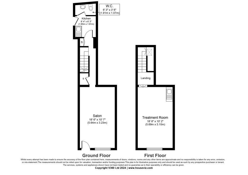 Floorplans For Newmarket Street, Skipton